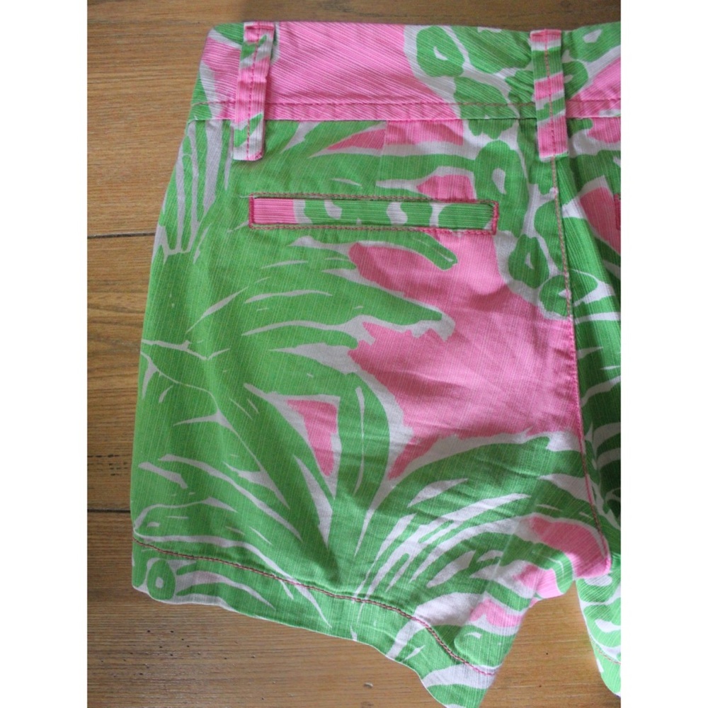 Lilly Pulitzer Tropical The Callahan Short 00 Preowned - Picture 5 of 8